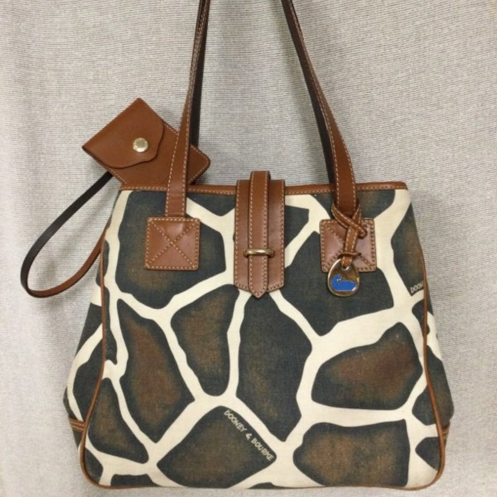 Dooney & Bourke Giraffe Tote (vintage)
